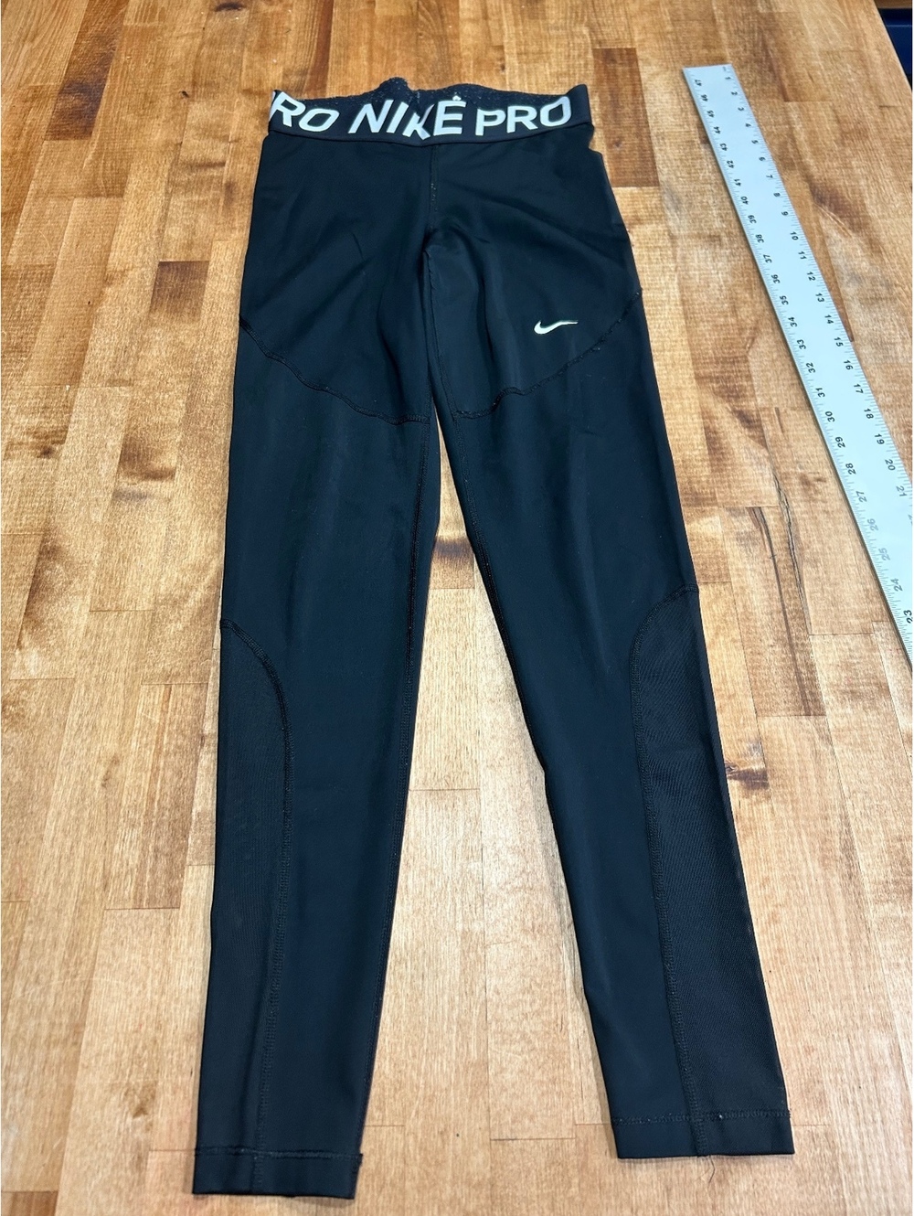 womens Nike Pro Black Dri-Fit Women's Athletic Leggings Size M